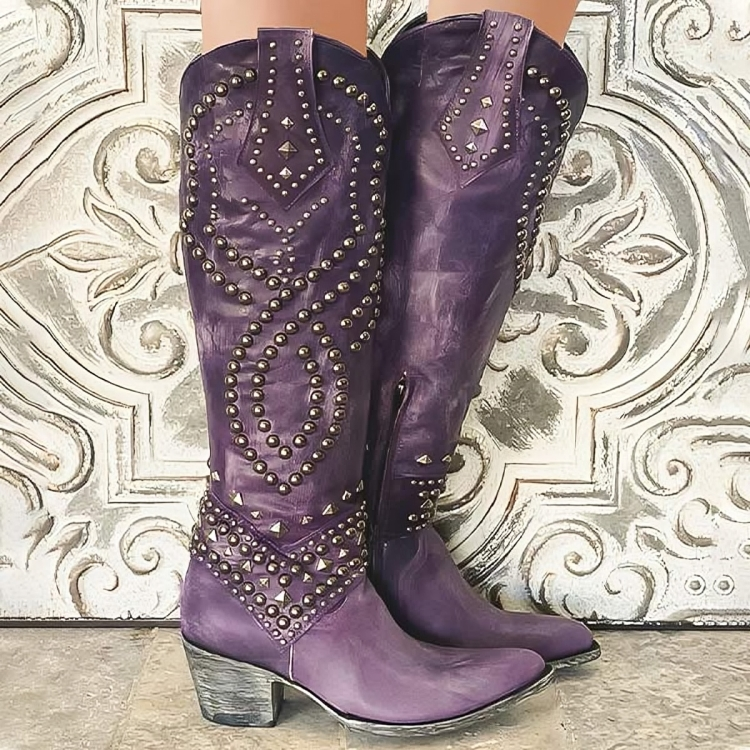 Jessica | Bottes Western Montantes