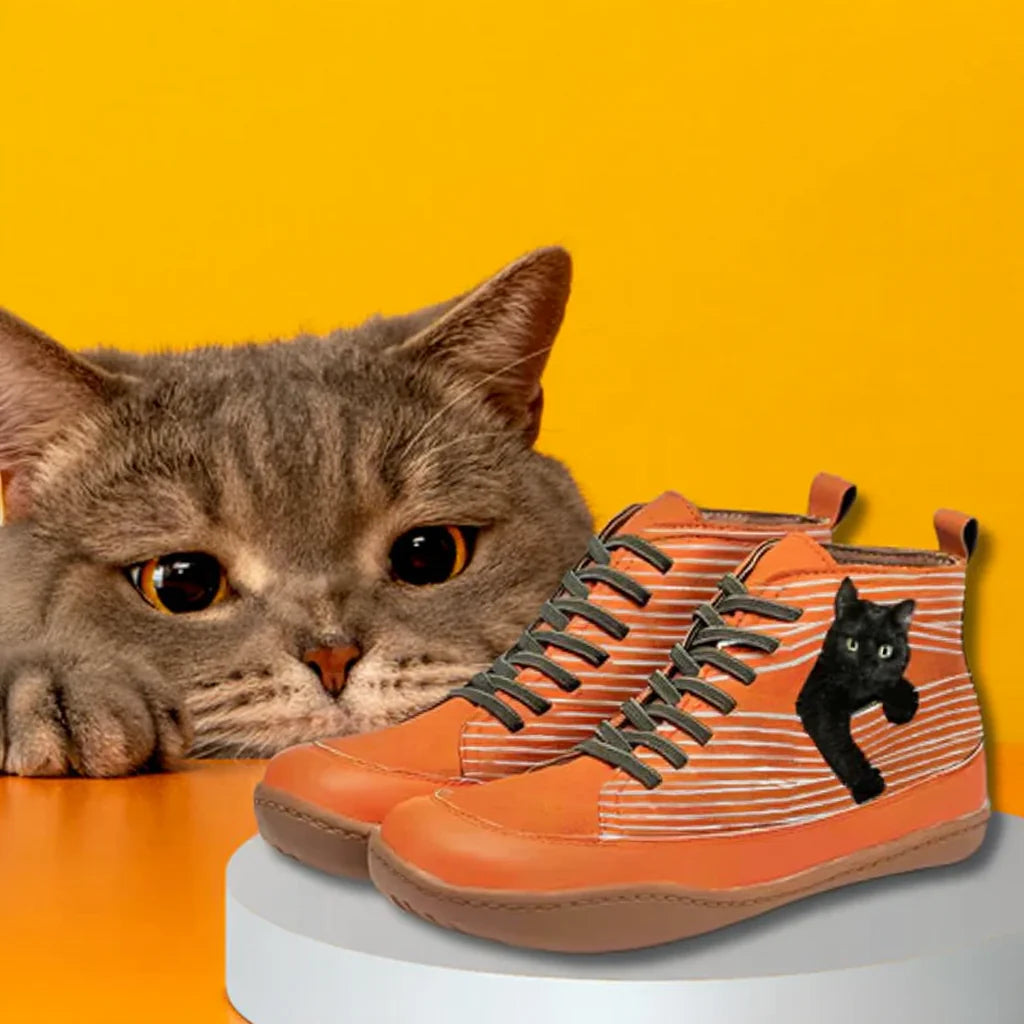 Tilly | Bottes en Cuir pour Amateurs de Chats