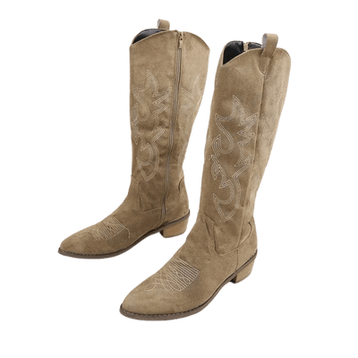 Evie | Bottes de style western brodées