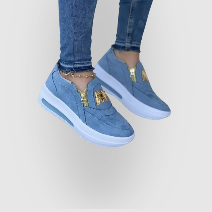 ZipStep™ Baskets | Pour des Pas Stylés et Sans Douleur