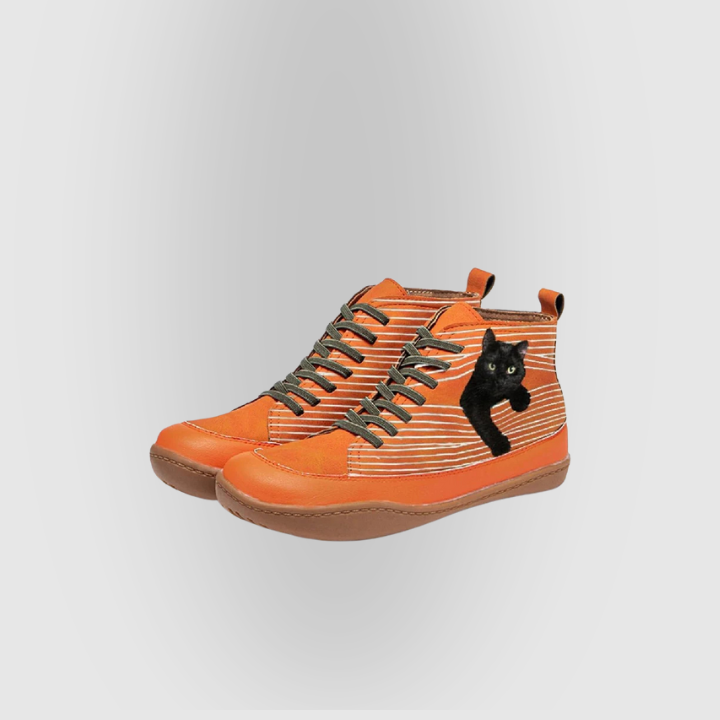 Tilly | Bottes en Cuir pour Amateurs de Chats