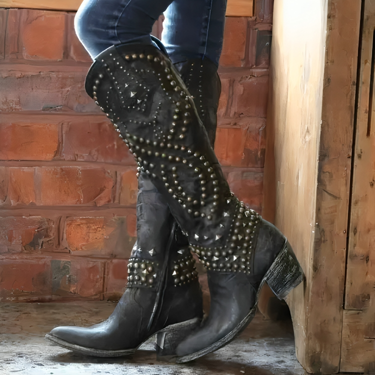 Jessica | Bottes Western Montantes