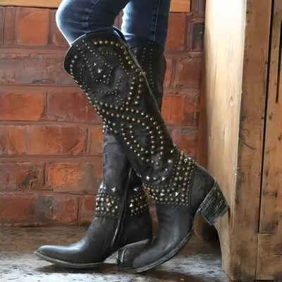 Jessica | Bottes Western Montantes