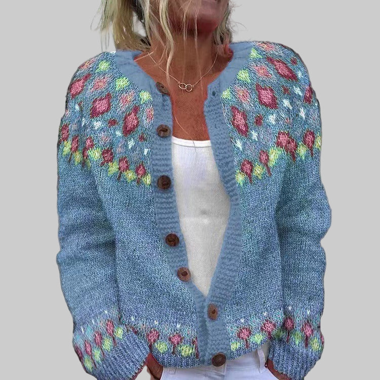 Quinnie | Cardigan Vintage Islandais