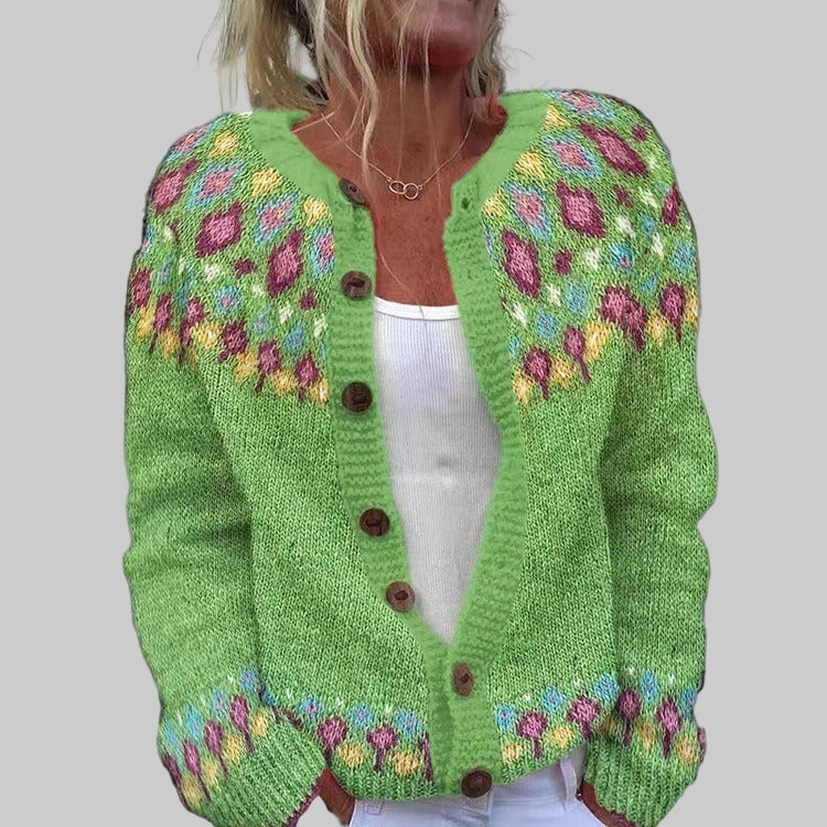 Rubie | Cardigan Vintage Islandais