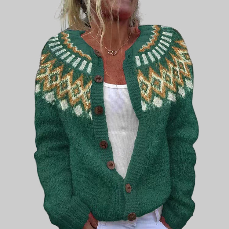 Natalia | Cardigan Vintage Islandais