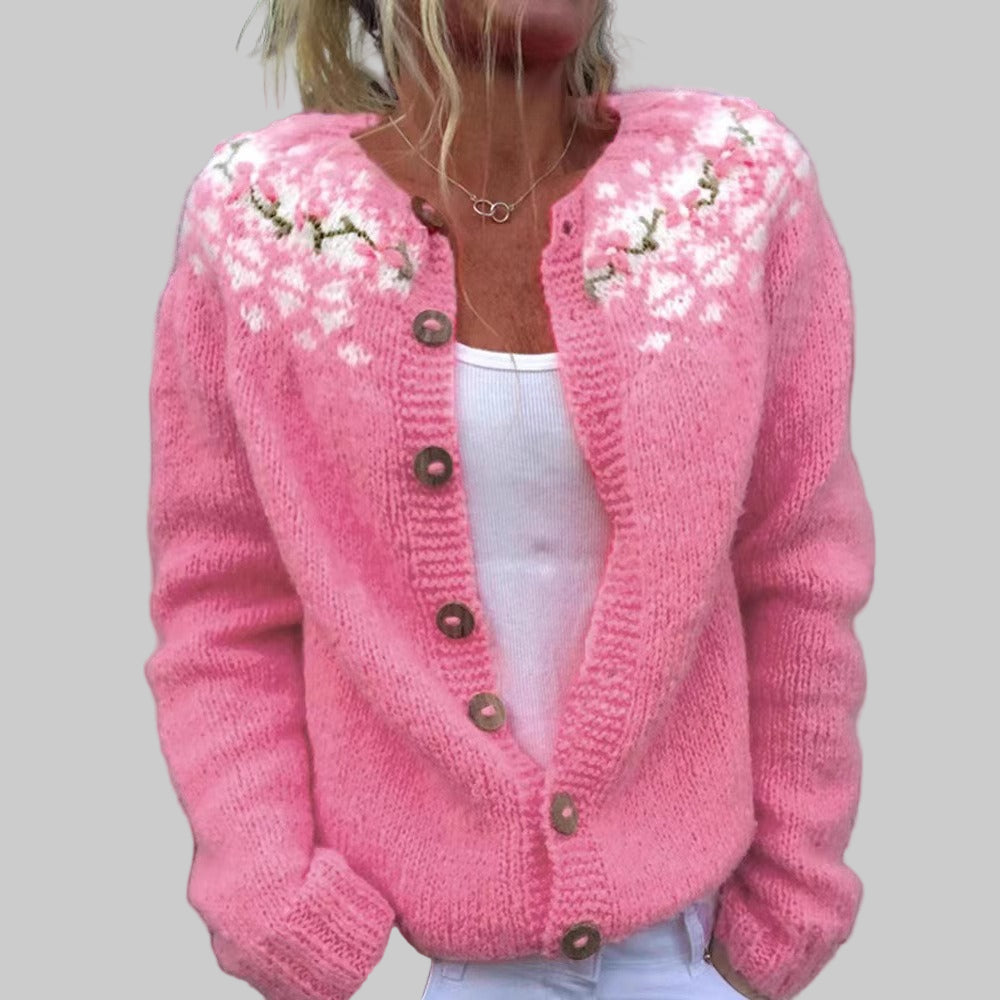 Vivian | Cardigan Vintage Islandais