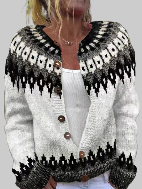 Alexa | Cardigan Vintage Islandais