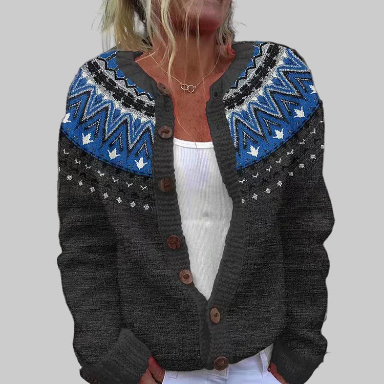 Jade | Cardigan Vintage Islandais