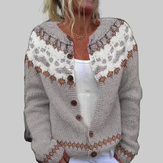 Emery | Cardigan Vintage Islandais