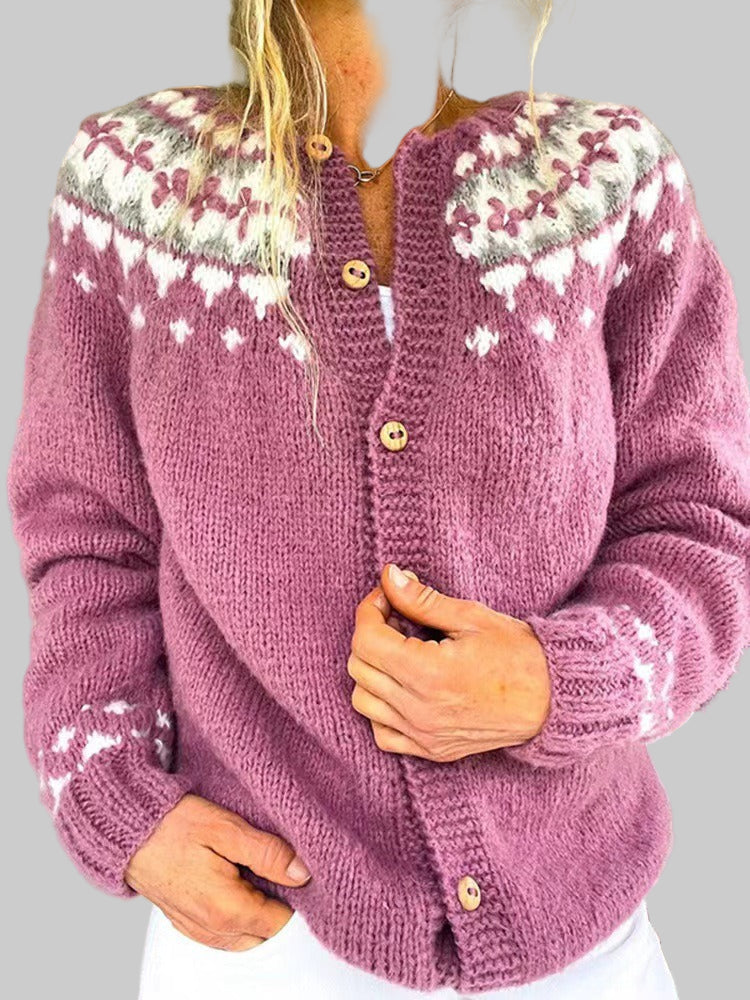 Maya | Cardigan Vintage Islandais