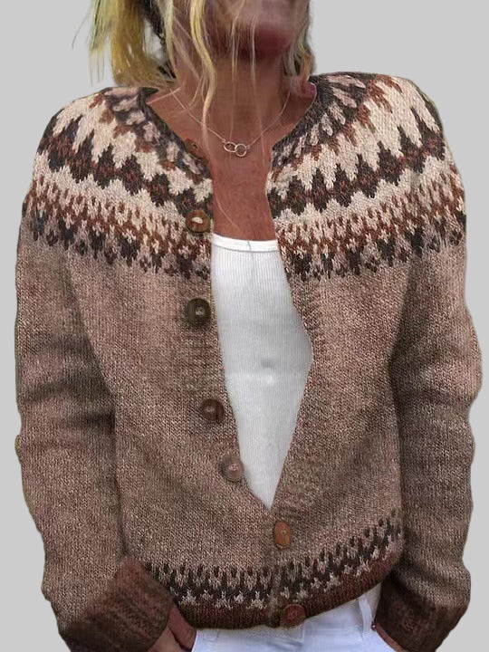 Ariana | Cardigan Vintage Islandais