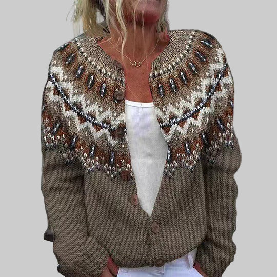 Adeline | Cardigan Vintage Islandais