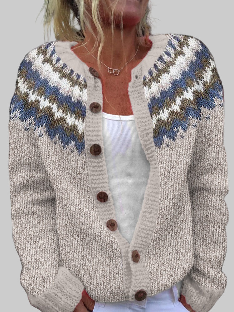 Peyton | Cardigan Vintage Islandais