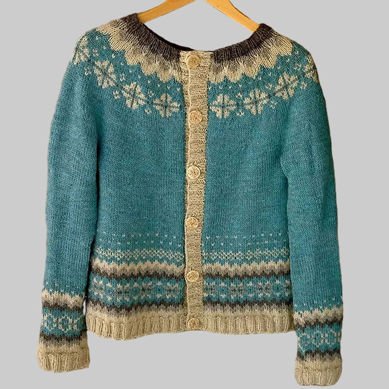 Cassandra | Cardigan Vintage Islandais