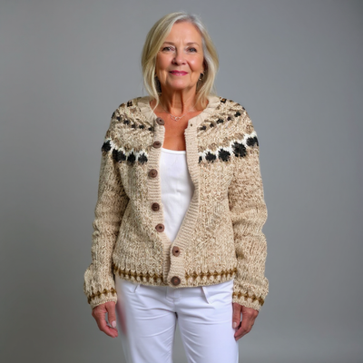 Aubree | Cardigan Vintage Islandais