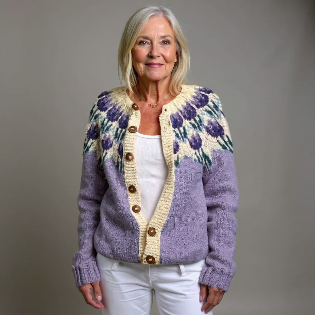 Josephine | Cardigan Vintage Islandais