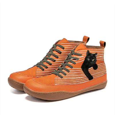 Tilly | Bottes en Cuir pour Amateurs de Chats
