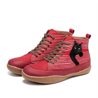 Tilly | Bottes en Cuir pour Amateurs de Chats
